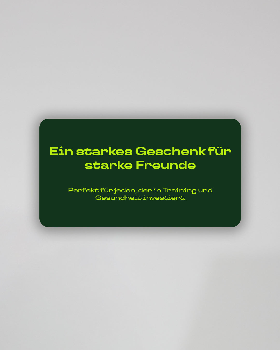 PAQMAS Geschenkgutschein