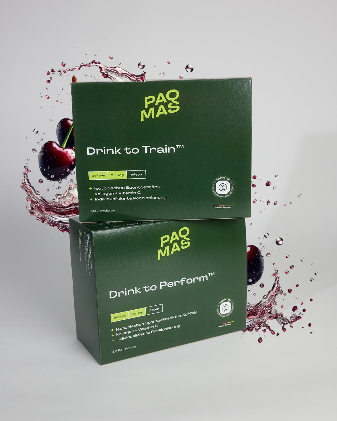 Drink to Perform & Drink To Train Bundle Cherry